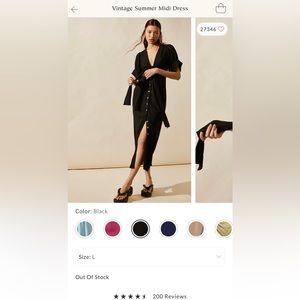 Free People vintage summer dress